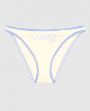 La Senza Bikini Panty Women's Underwear Egret | Oeb1IlCU