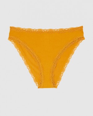 La Senza Bikini Panty Women's Underwear Limonite | 3Bi141fA