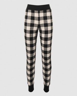 La Senza Waffle Pajama Women's Sleepwear Festive Check | zEe84kvx