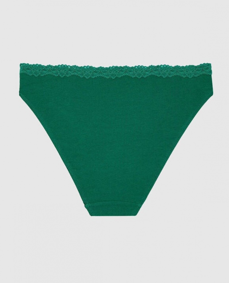 La Senza Bikini Panty Women's Underwear Green | qLl1jD8j