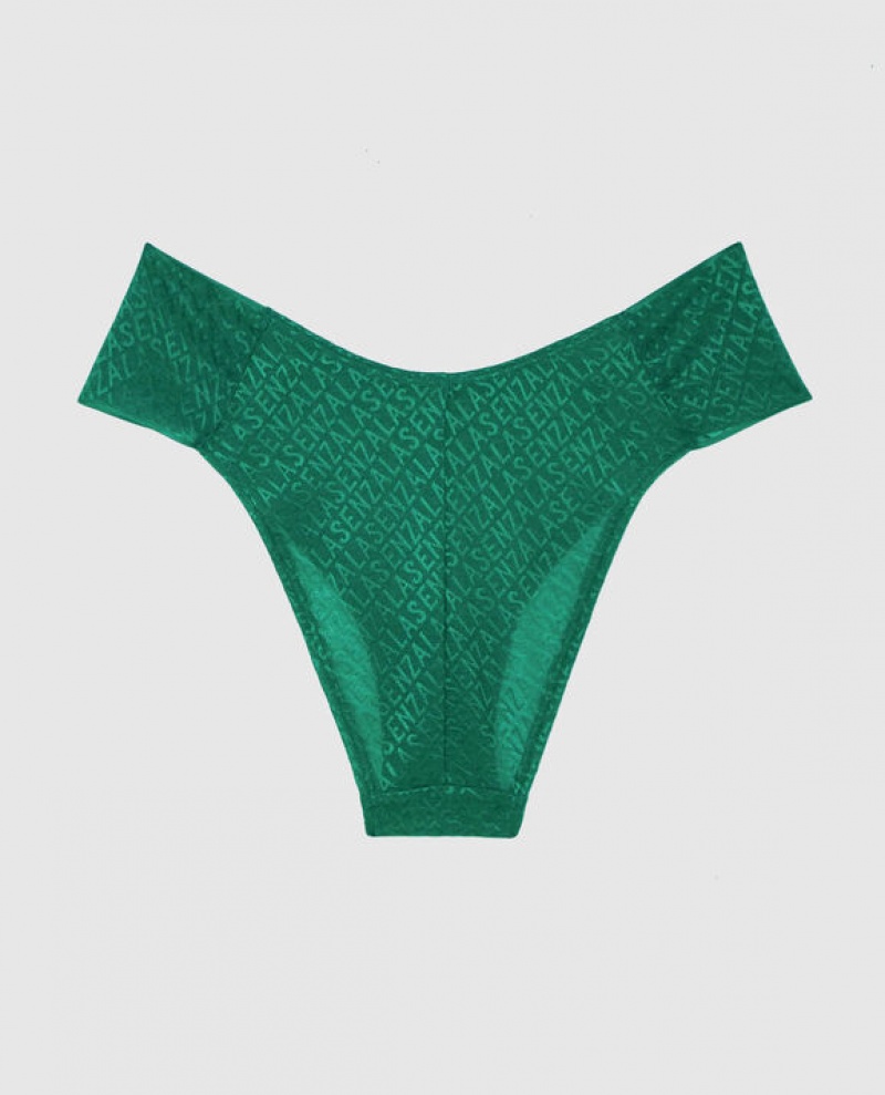 La Senza Bikini Panty Women's Underwear Green | BzuNjdSh