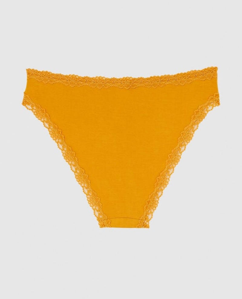 La Senza Bikini Panty Women's Underwear Limonite | 3Bi141fA