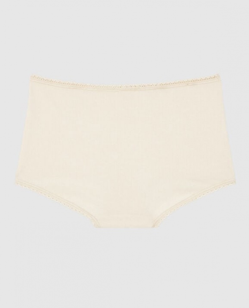 La Senza Boyshort Panty Women's Underwear Pearl | TSNnZJWl