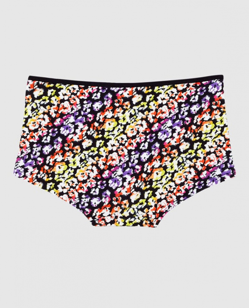 La Senza Boyshort Panty Women's Underwear Multicolor Leopard | ZzFIbAdK