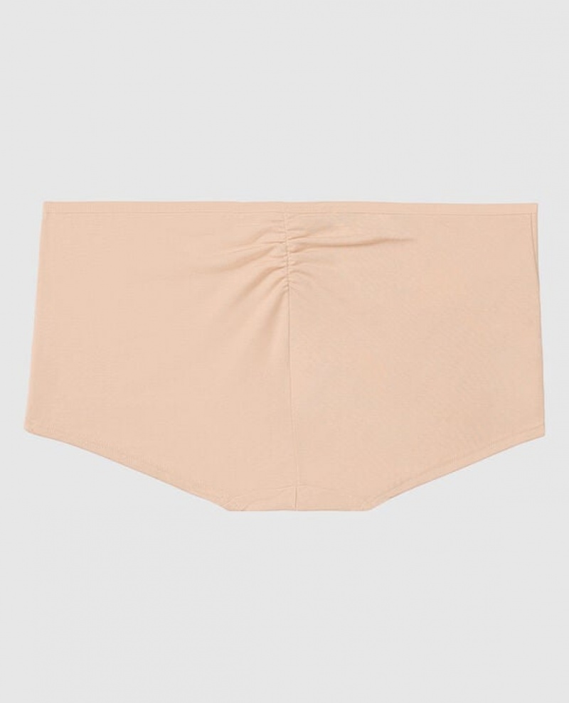 La Senza Boyshort Panty Women's Underwear Rosetan | MWvl03RD