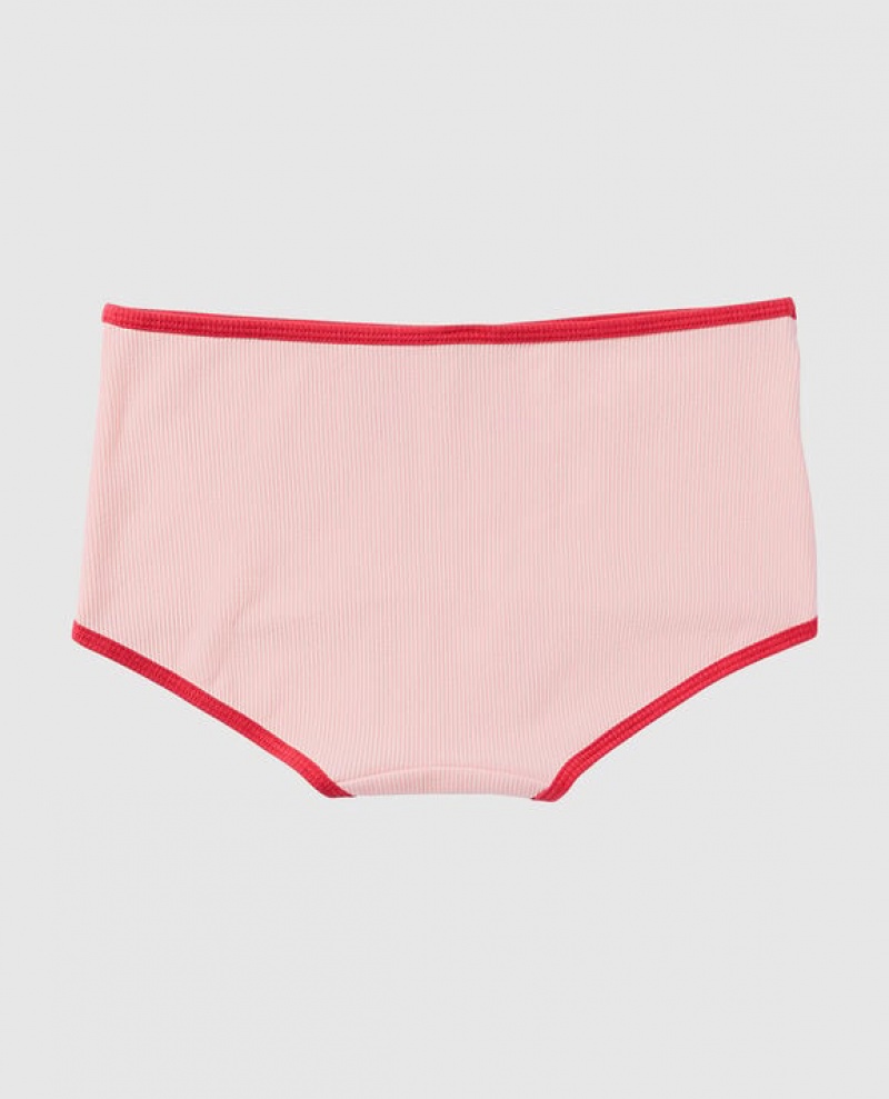 La Senza Boyshort Panty Women's Underwear Pink | TbV7BCTk