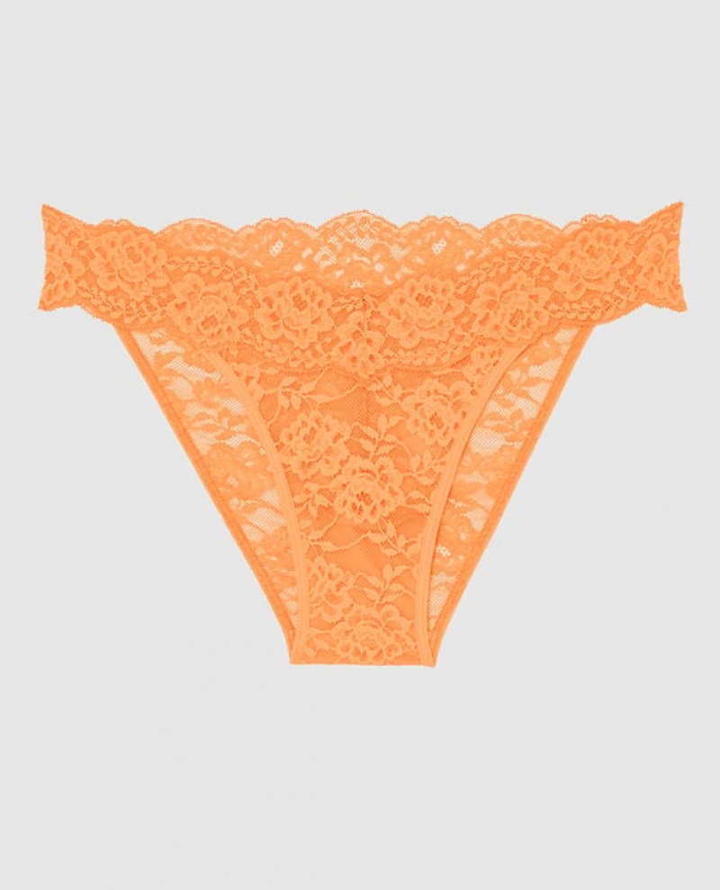 La Senza Cheeky Panty Women\'s Underwear Apricot | wMN5bEFv