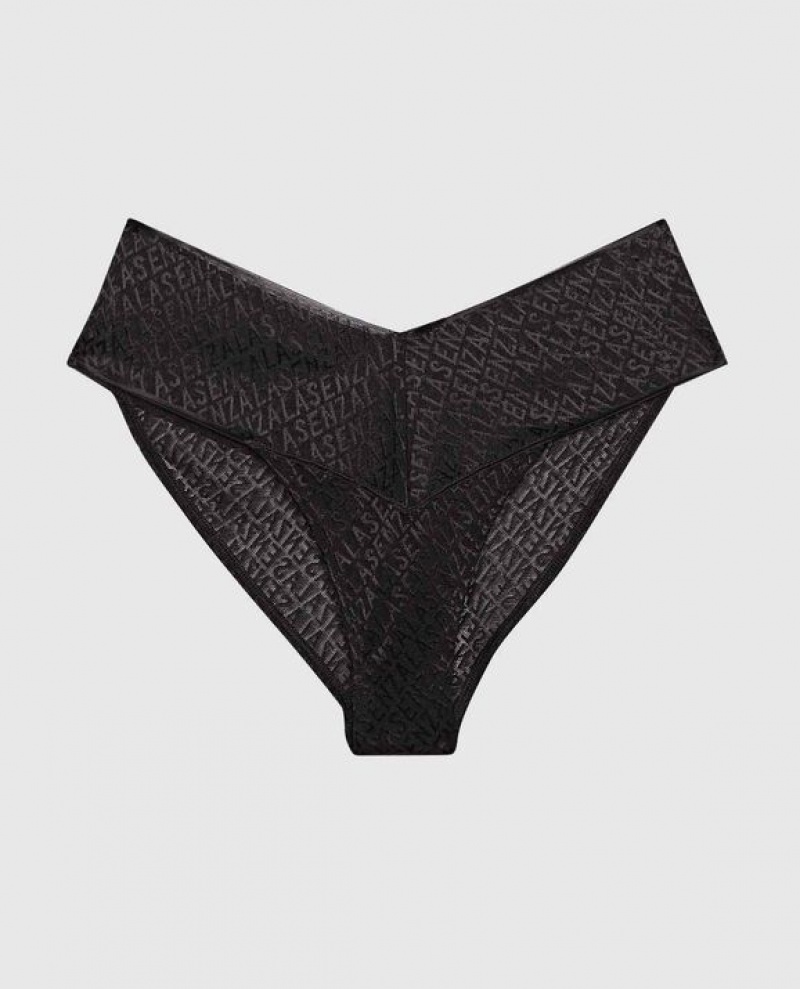 La Senza Cheeky Panty Women\'s Underwear Black | UTLMjaVg