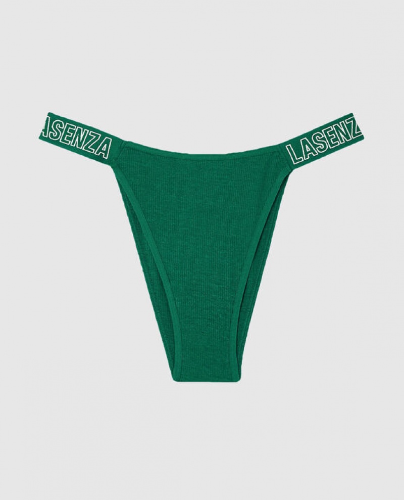 La Senza Cheeky Panty Women\'s Underwear Green | sstUTngG