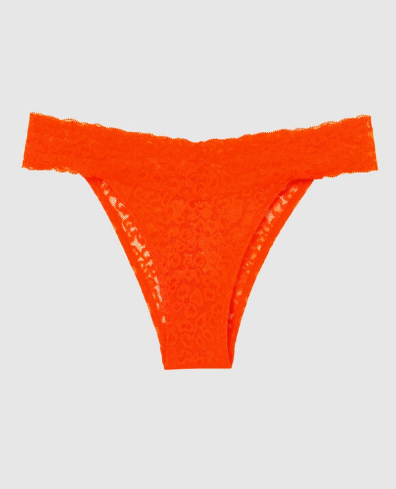 La Senza Cheeky Panty Women\'s Underwear Hot Glow | QnZznlSJ