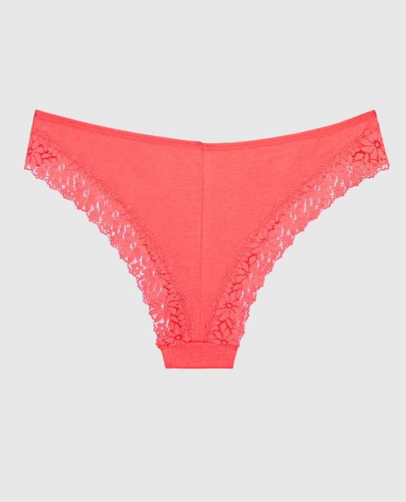 La Senza Cheeky Panty Women's Underwear Red | xHBLUnK9
