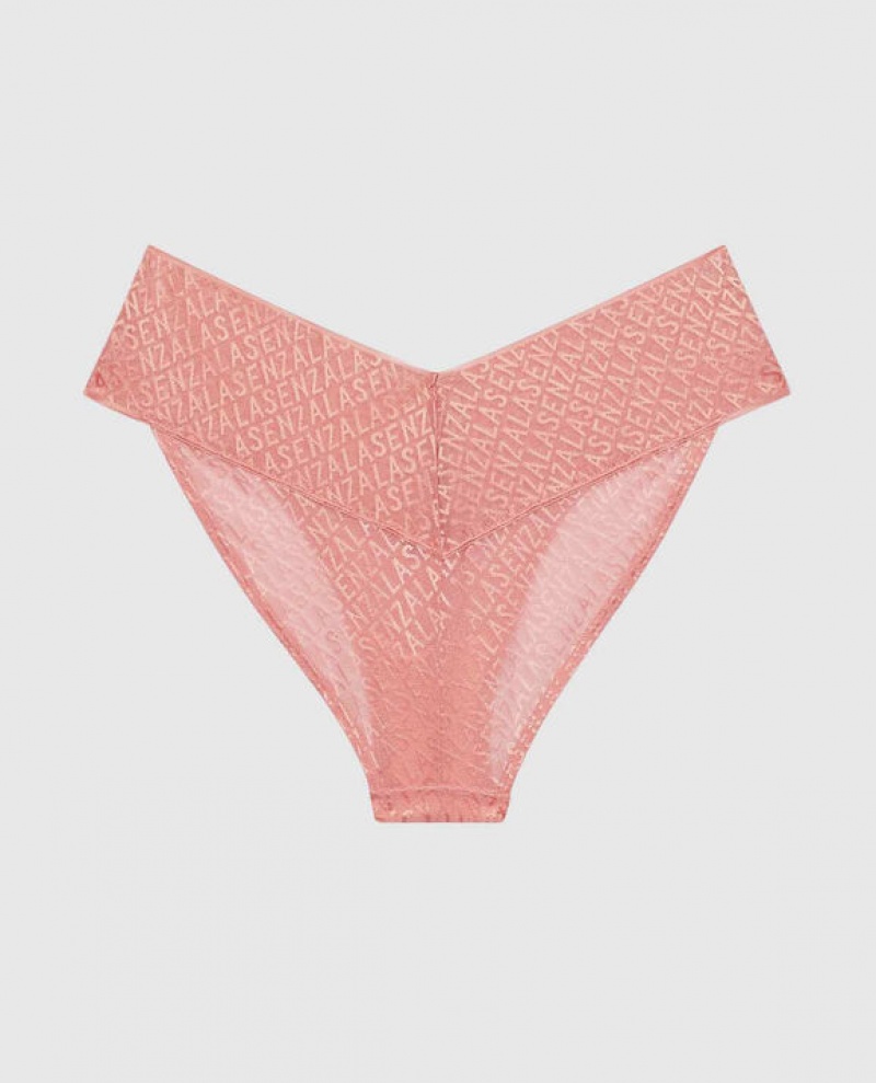 La Senza Cheeky Panty Women's Underwear Strawberry Ice | BkEQlzCH
