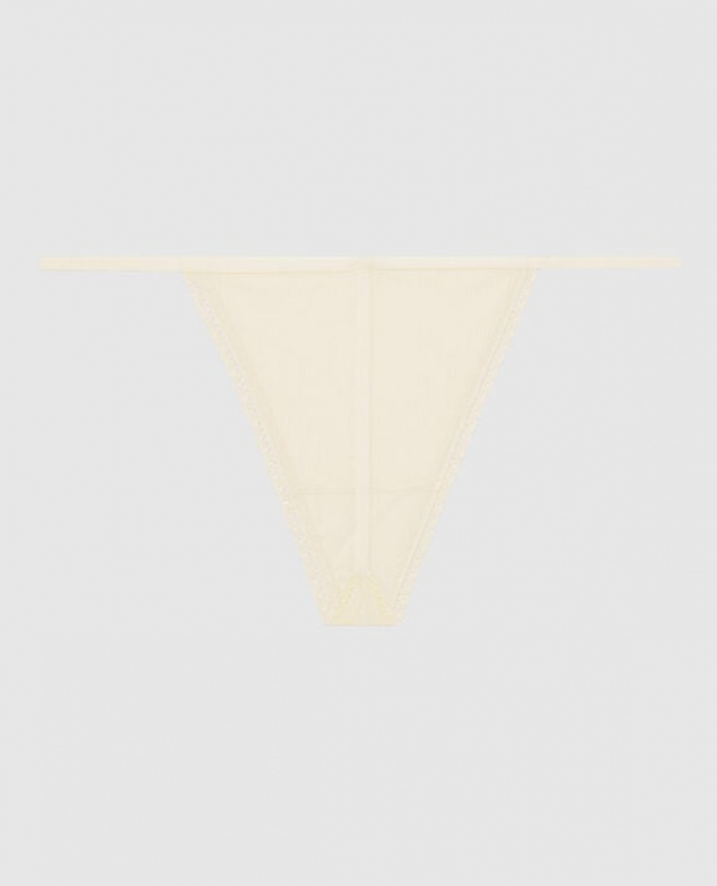 La Senza G-String Panty Women's Underwear Pearl | rsCYhcEw