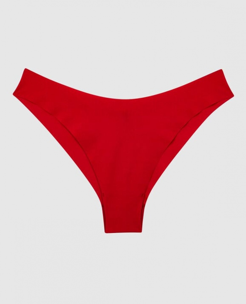 La Senza High Leg Cheeky Panty Women\'s Underwear Red | zSlBAH1Y