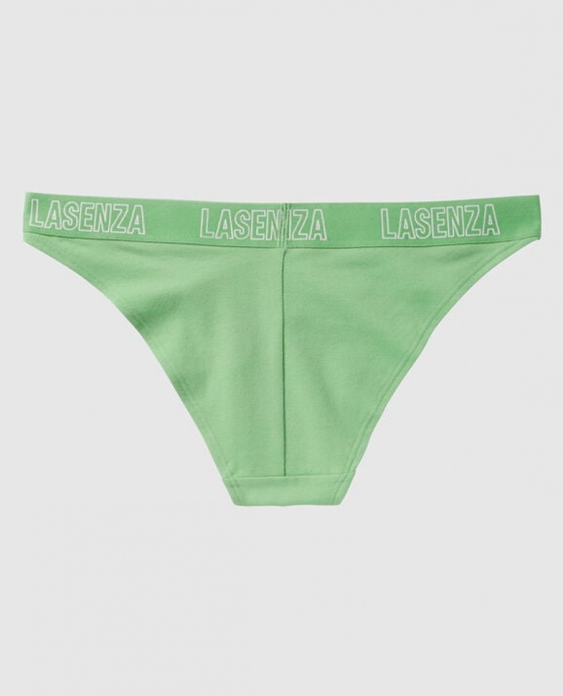 La Senza High Leg Cheeky Panty Women's Underwear Mint | mNAOTOtg
