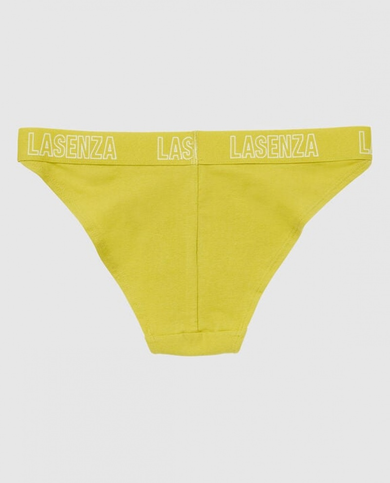 La Senza High Leg Cheeky Panty Women's Underwear Green | BLcbuF1C