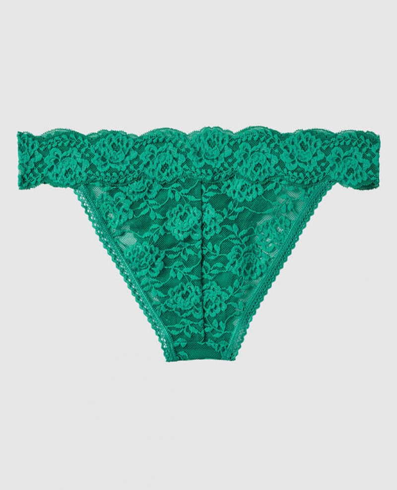 La Senza High Leg Cheeky Panty Women's Underwear Turquoise | xMFj0ktI