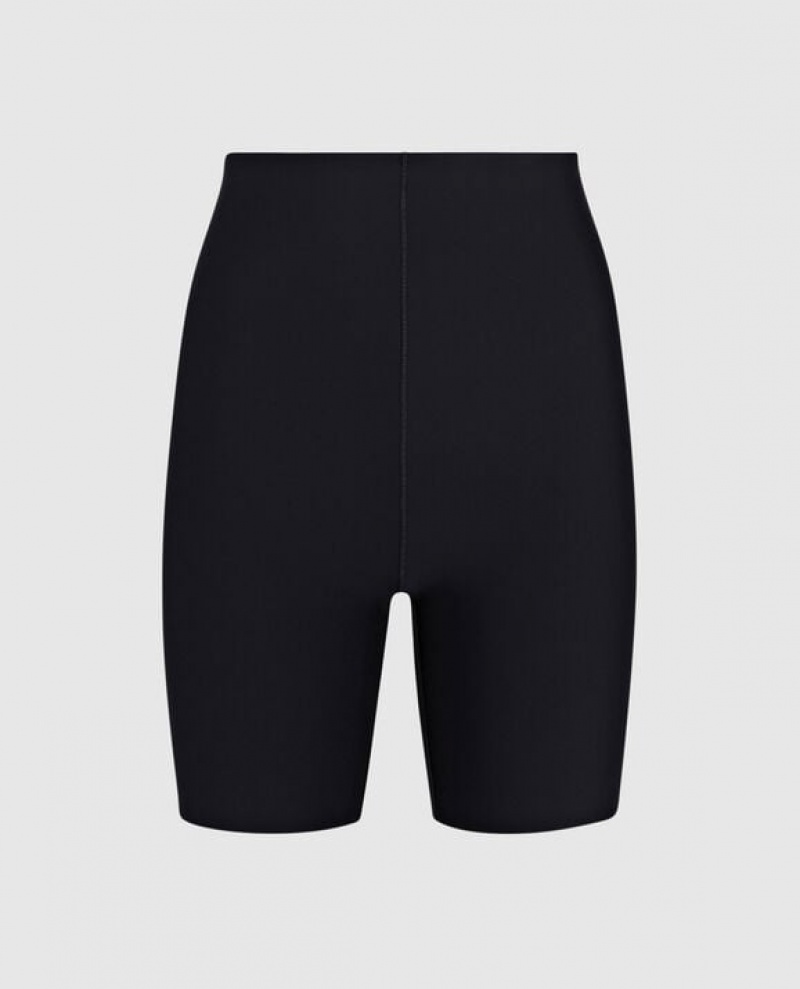 La Senza High Waist Smoothing Short Women\'s Underwear Black | aXTLcJEP