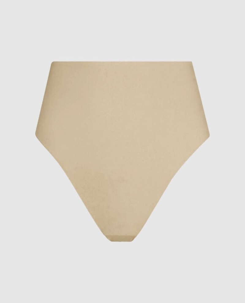 La Senza High Waist Smoothing Thong Women\'s Accessories Rosetan | ukifw2bd