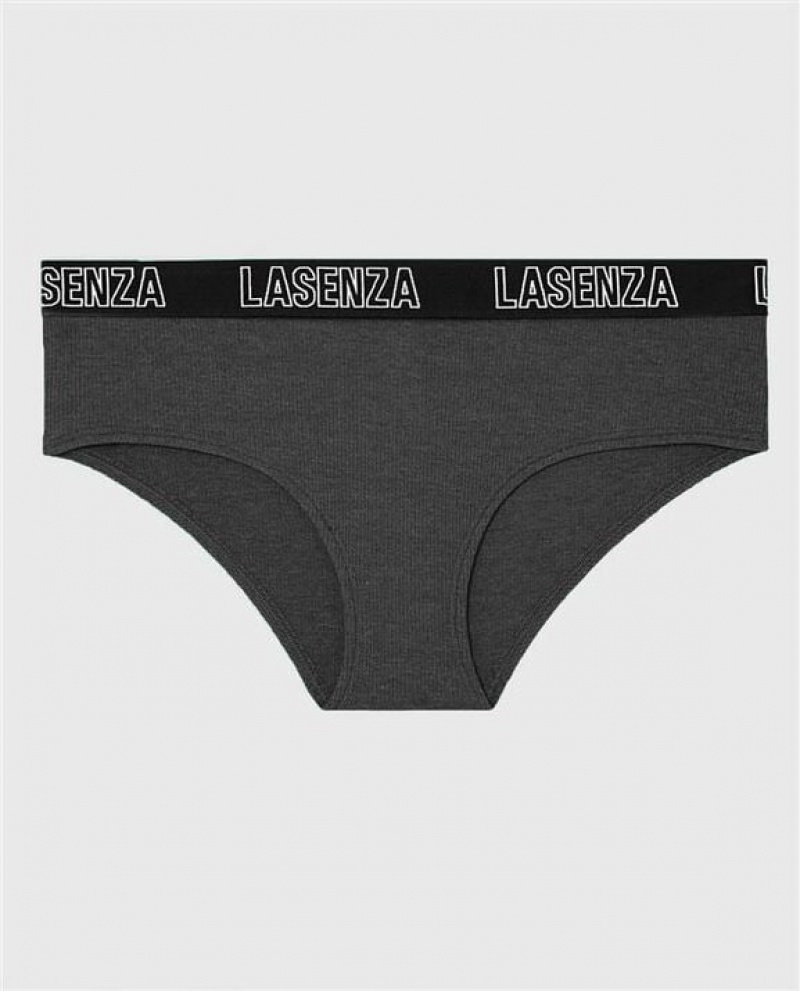 La Senza Hipster Panty Women\'s Underwear Black | hAmpWqEU