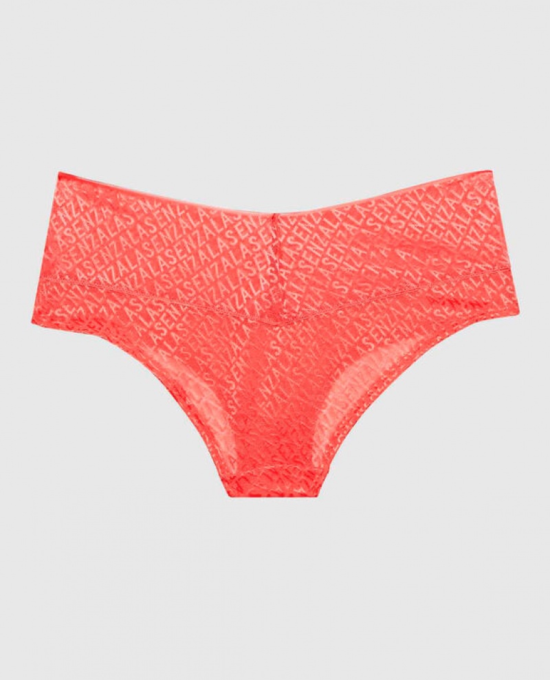 La Senza Hipster Panty Women's Underwear Red | Mjt4mTnI