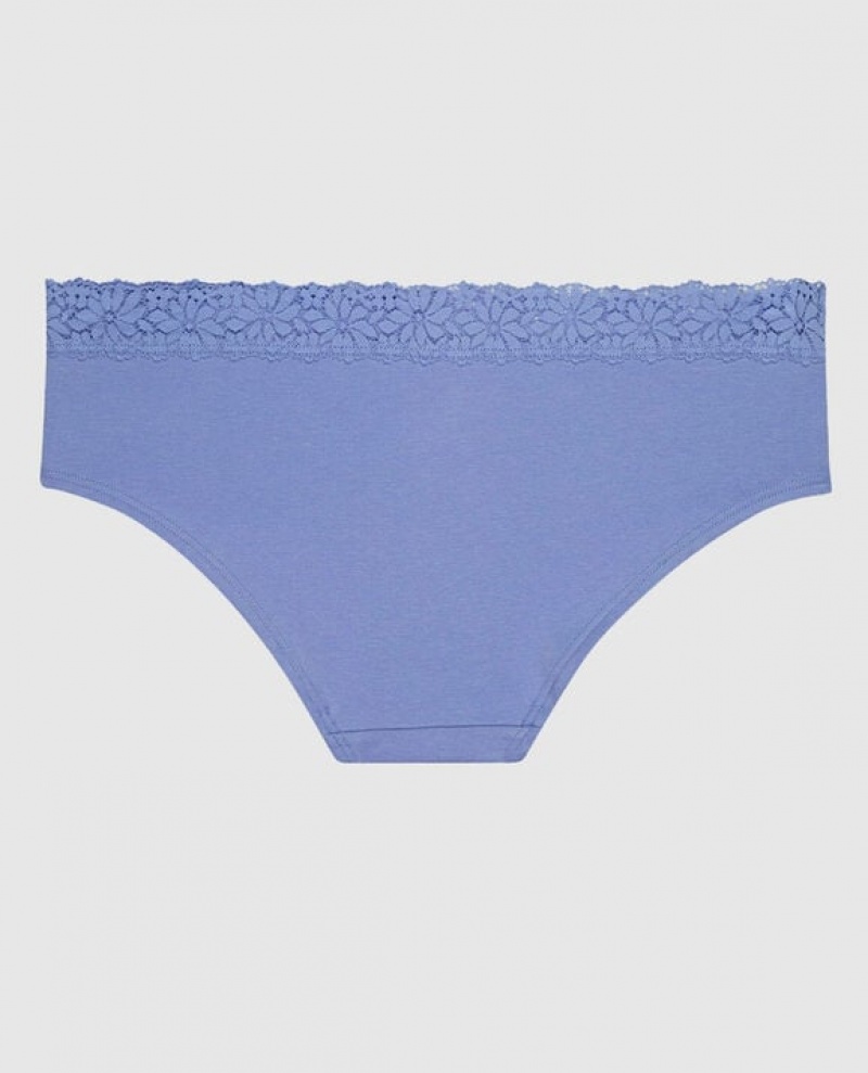 La Senza Hipster Panty Women's Underwear Blue | lBrNso4H