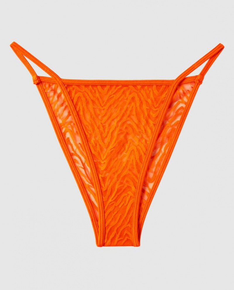 La Senza Mini Cheeky Panty Women\'s Underwear Orange | PrLO3tuy