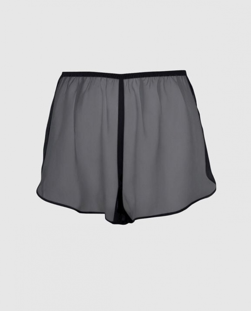 La Senza Sheer Women\'s Sleepwear Black | I8UZb2rm