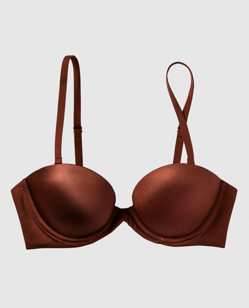 La Senza Strapless Push Up Women's Bras Andorra | pTzdeUD9