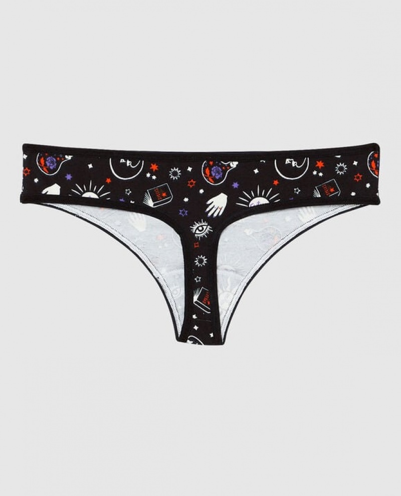 La Senza Thong Panty Women's Underwear Mystic Time | GNOqs2ml