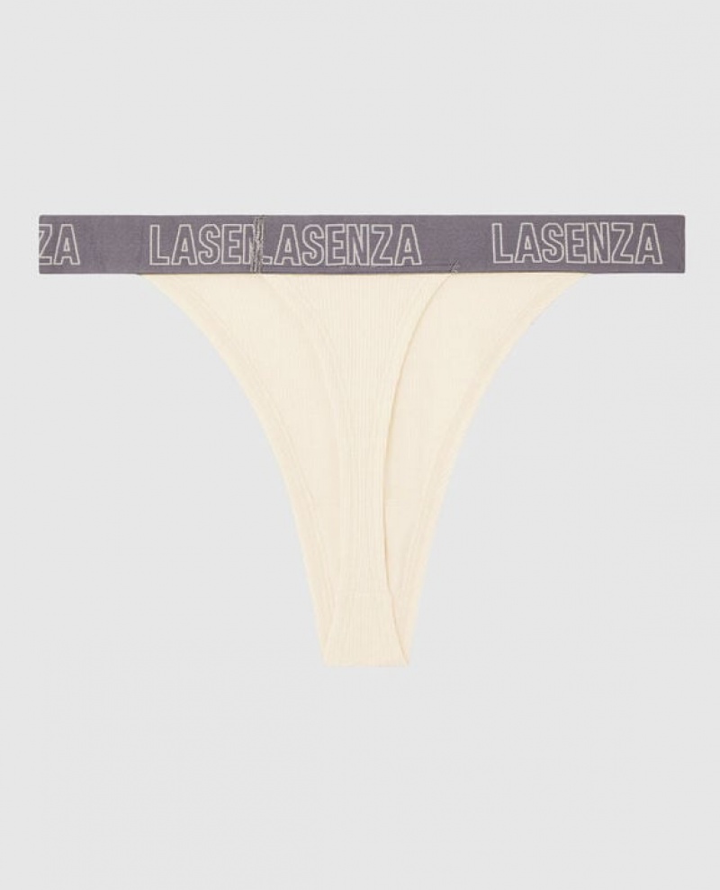 La Senza Thong Panty Women's Underwear Pearl | vTpwiFDd